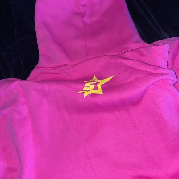 Sp5der V2 Hoodie P*nk PinkSize XL